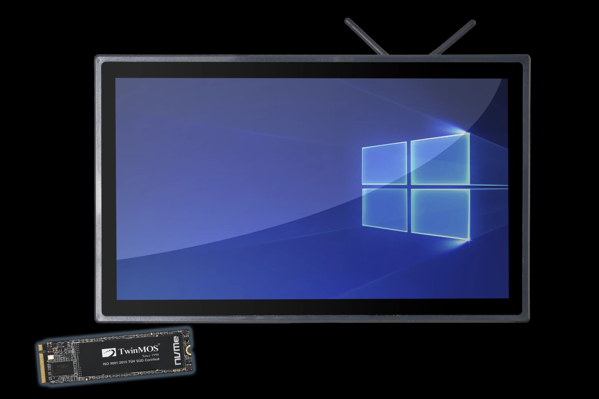 Quanmax Q-1850AG 18.5'' Endüstriyel Panel PC I5 6200U 16GB DDR4 256GB NVMe SSD Wi-Fi 5