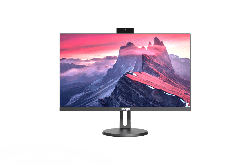 Onega ONG-2380 23.8'' All in One PC I7 10710U 16GB DDR4 512GB NVMe SSD Wi-Fi & Camera Beyaz