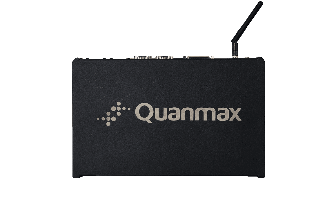 Quanmax Q Serisi Endüstriyel Box PC J 6412 16GB DDR4 256GB NVMe SSD Dual Ethernet Wi-Fi
